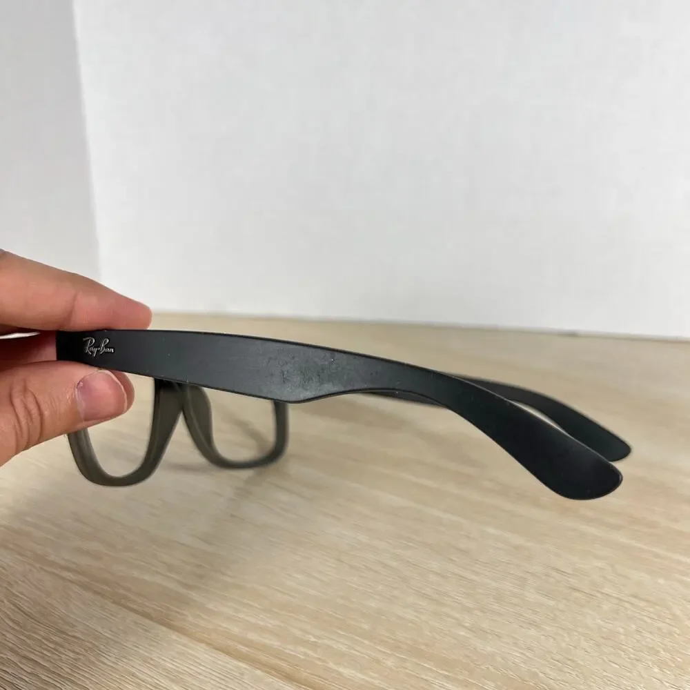 Ray-Ban RB4165 Justin 852/88 Sunglasses FRAMES ONLY Rubber Grey 54-16 Italy
